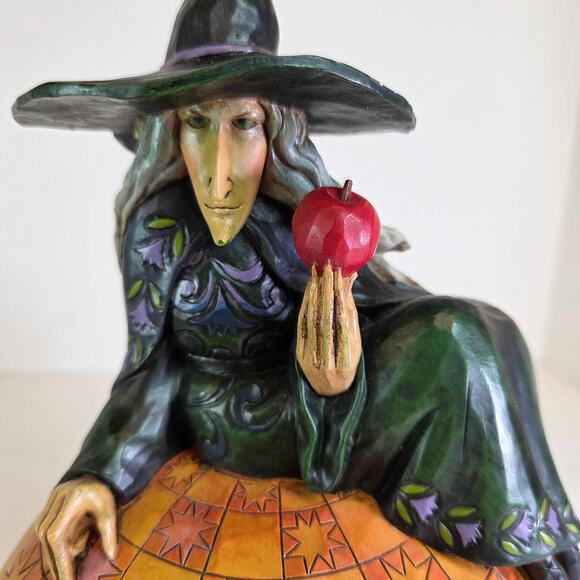 Jim Shore Heartwood Creek "Sweet and Sour" Halloween Figurine 4012605 Witch Cat - Picture 8 of 13